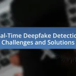 Real-Time Deepfake Detection: Challenges and Solutions