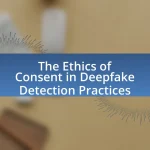 The Ethics of Consent in Deepfake Detection Practices