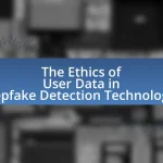 The Ethics of User Data in Deepfake Detection Technologies