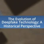 The Evolution of Deepfake Technology: A Historical Perspective