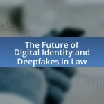 The Future of Digital Identity and Deepfakes in Law
