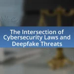The Intersection of Cybersecurity Laws and Deepfake Threats