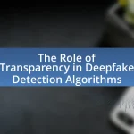 The Role of Transparency in Deepfake Detection Algorithms