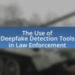 The Use of Deepfake Detection Tools in Law Enforcement